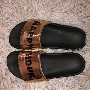 Rose Gold Happy Hour Slides